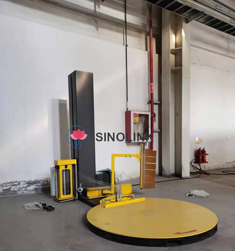 Vollautomatische Palettenwickelmaschine