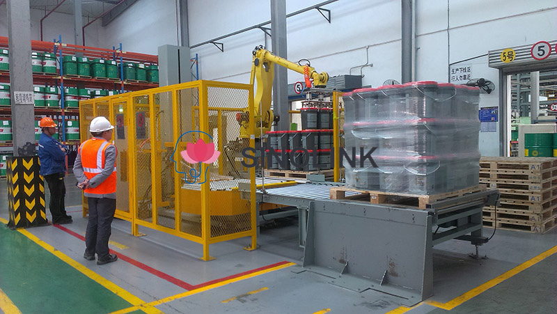 Vollautomatische Drehtisch-Verpackungsmaschine