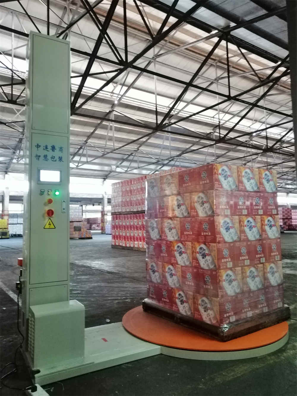 Spezielle Stretchfolienverpackungsmaschine