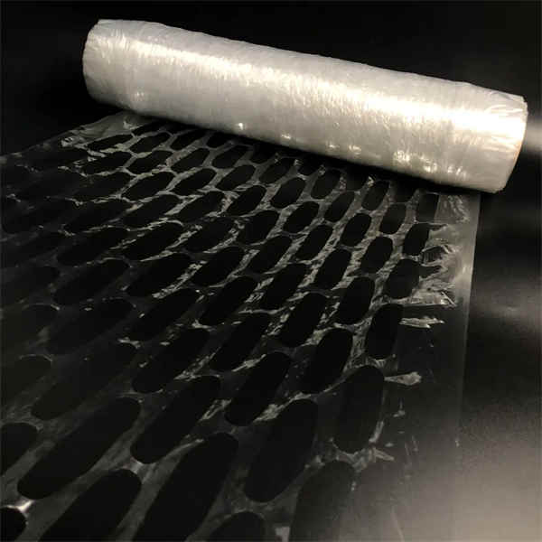 Landwirtschaft mit porferierter Stretchfolie