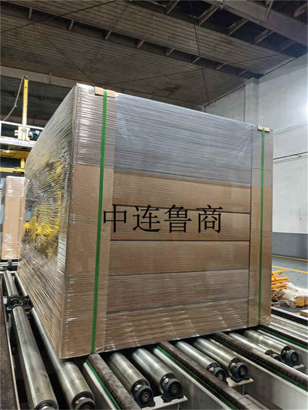 Intelligentes Verpackungssystem für männliche Holzbretter