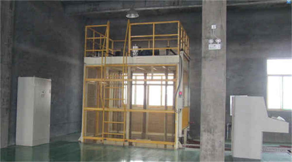 Vollautomatischer unbemannter vertikaler Hebeförderer für schwere Lasten