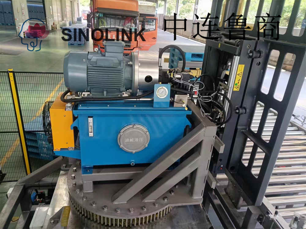 Vollautomatischer palettierter Ladungsteilungstyp Drücker