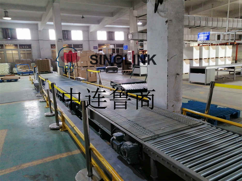 Vollautomatisches IKEA Home Papierpalettenlogistik-Transport-, Verpackungs- und Verpackungssystem