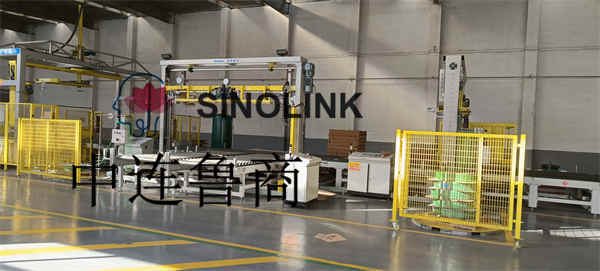 Automatische Längsseiten-Eckenschutz-Umreifungsmaschine