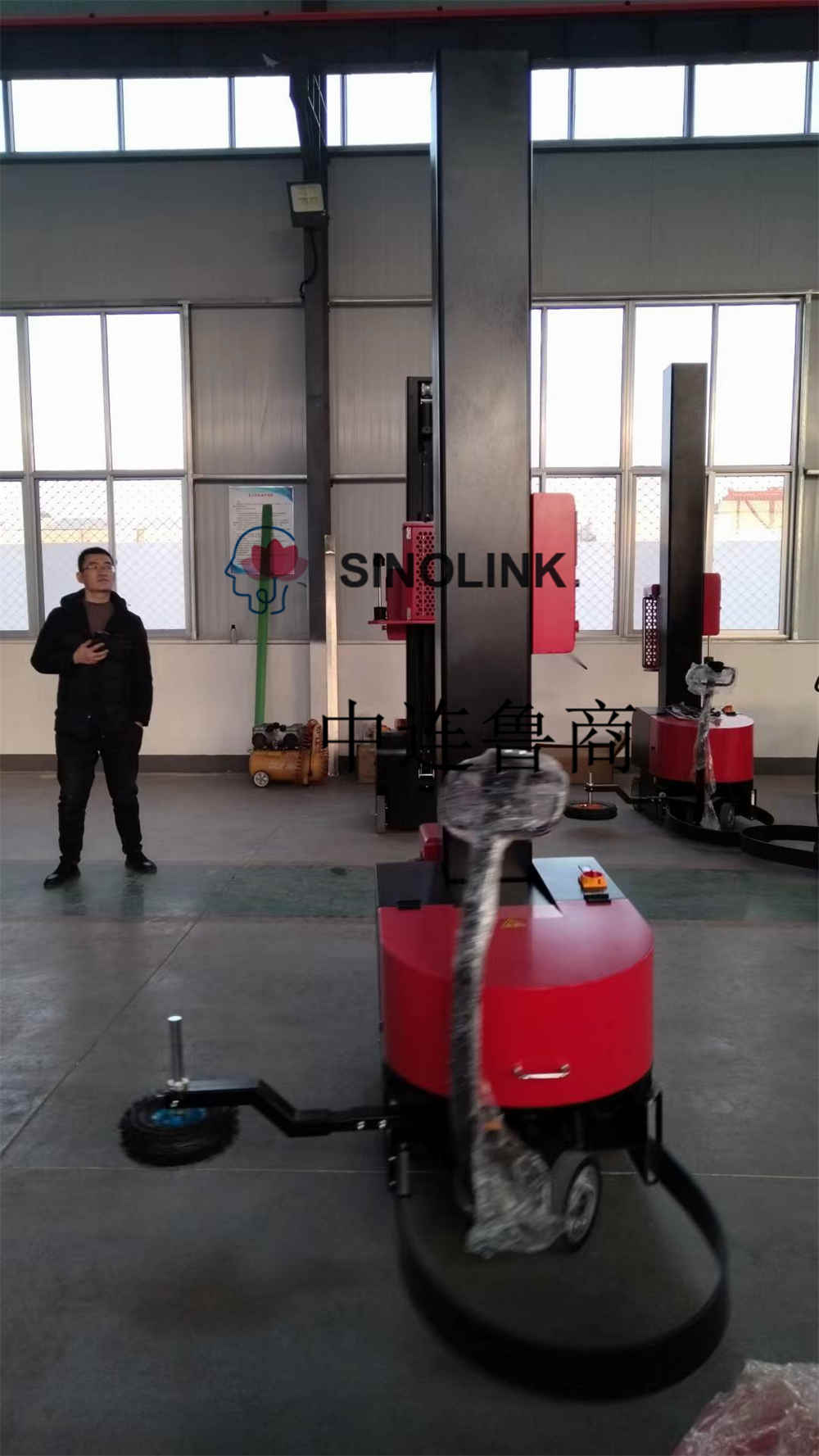 Selbstlaufende Verpackungsmaschine