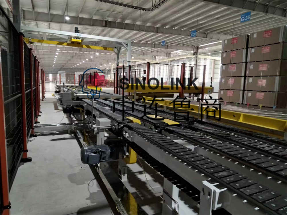 Gipskartonplatten (Bauplatten, künstliche Platten usw.) Vollautomatisches sechsseitiges Verpackungssystem