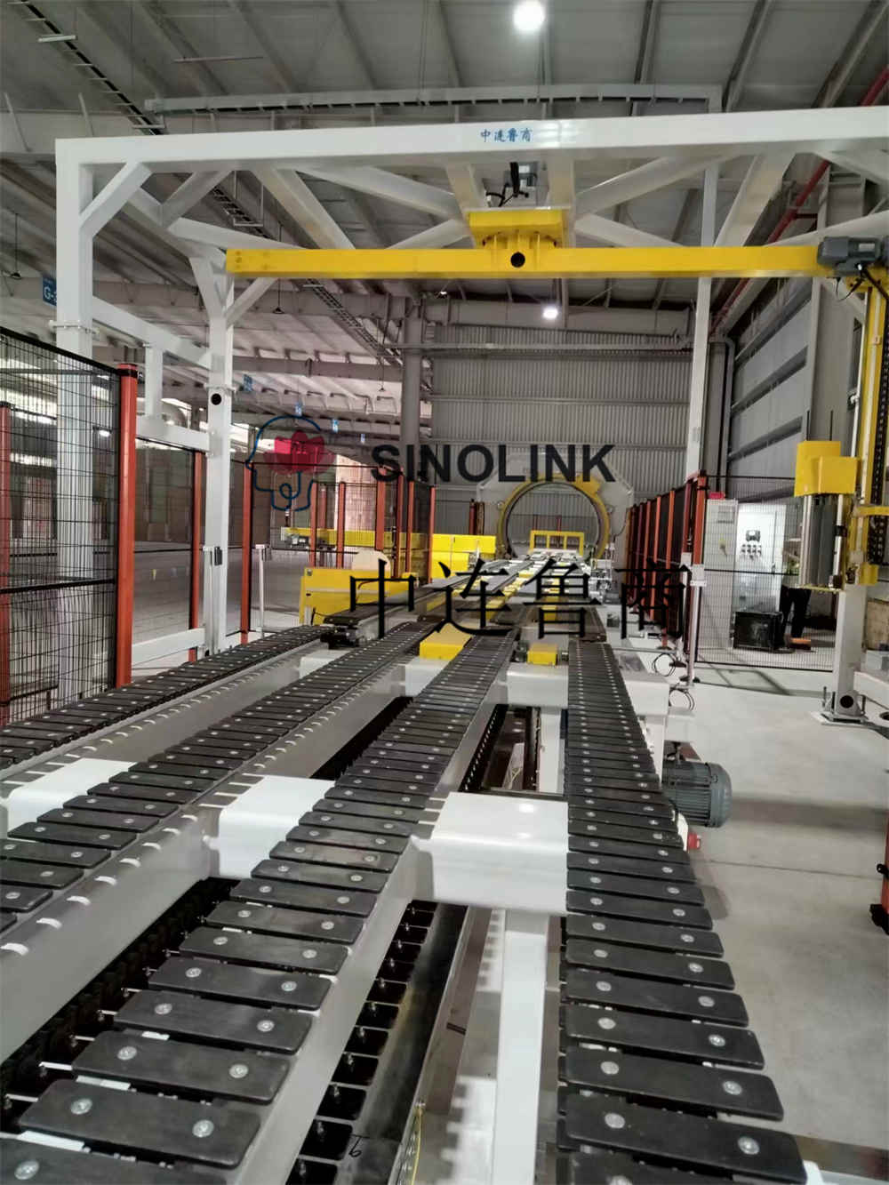 Gipskartonplatten (Bauplatten, künstliche Platten usw.) Vollautomatisches sechsseitiges Verpackungssystem