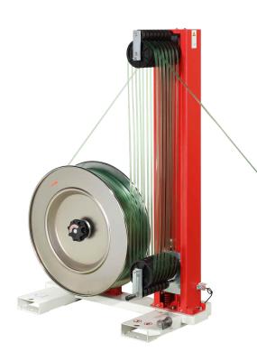 Automatische horizontale Umreifungsmaschine. Horizontale Umreifungsmaschine