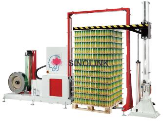 Automatische vertikale Palettenumreifungsmaschine