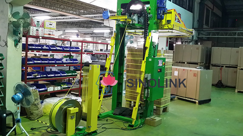 Horizontal Pallet Full Automatic Strapping Machine  