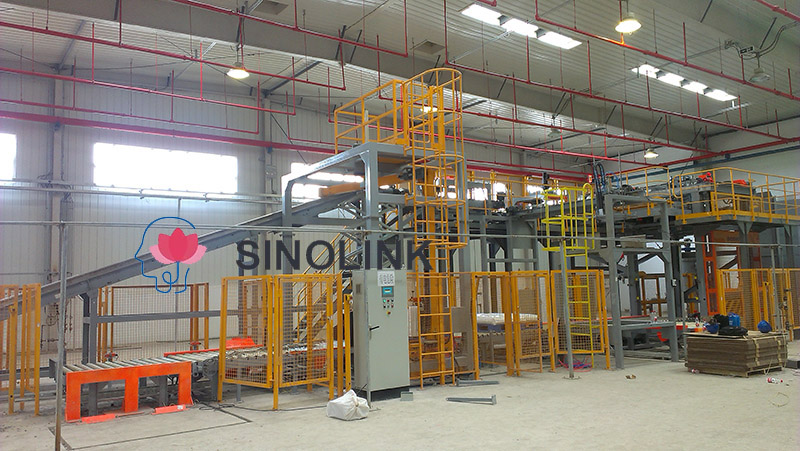 Vollautomatischer Stretchwickler mit Dreharm Full Automatic Rotary Arm Stretch Wrapper