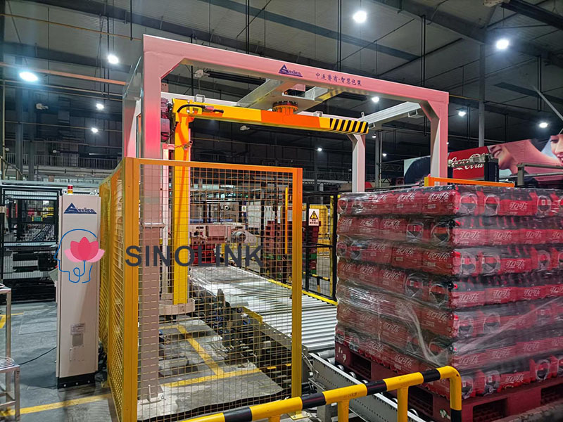 Vollautomatischer Stretchwickler mit Dreharm Full Automatic Rotary Arm Stretch Wrapper