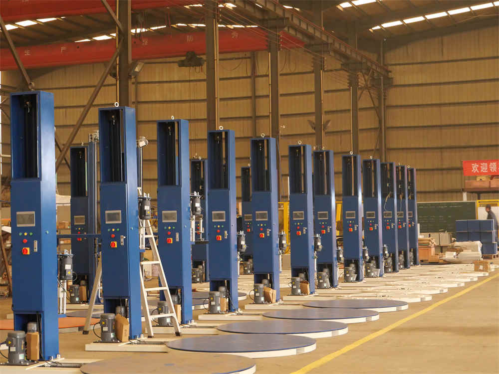 Spezielle Stretchfolienverpackungsmaschine Special Stretch Wrapping Film Packaging Machine