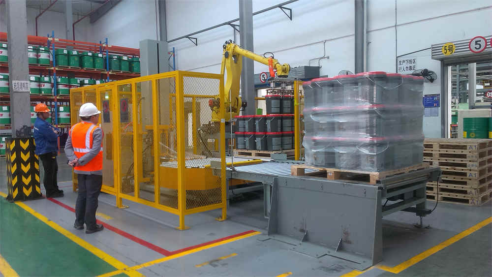 Automatischer Online-Plattenspielerwickler Auto Online Turntable Wrapper