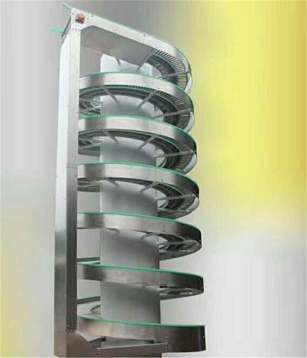 Vollautomatische Spiralbandfördermaschinen Fully Automatic Spiral Belt Conveyor Machines