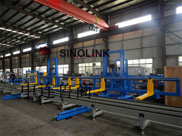 Full Automatic Color Steel Tile(Profile Plate) Building Materials Or Pallet Goods Palletizer/Stacker