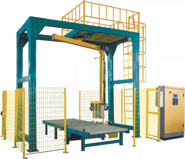 Vollautomatischer Stretchwickler mit Dreharm Full Automatic Rotary Arm Stretch Wrapper