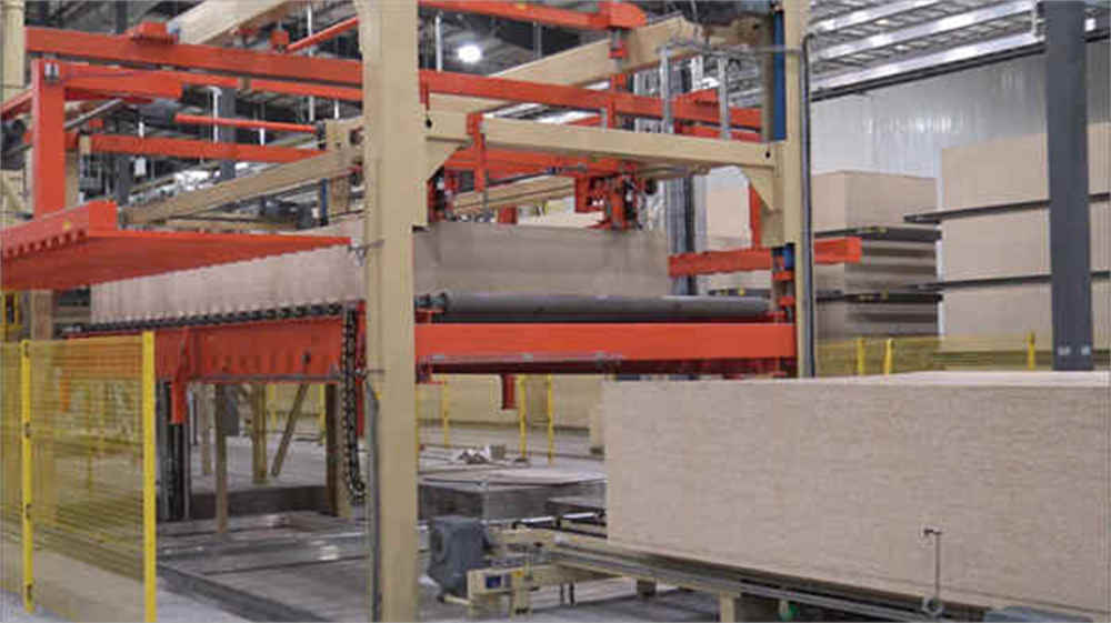 Intelligente automatische Sortier- und Fördersystem für das Man Made Board Intelligente automatische Sortier- und Fördersystem für das Man Made Board