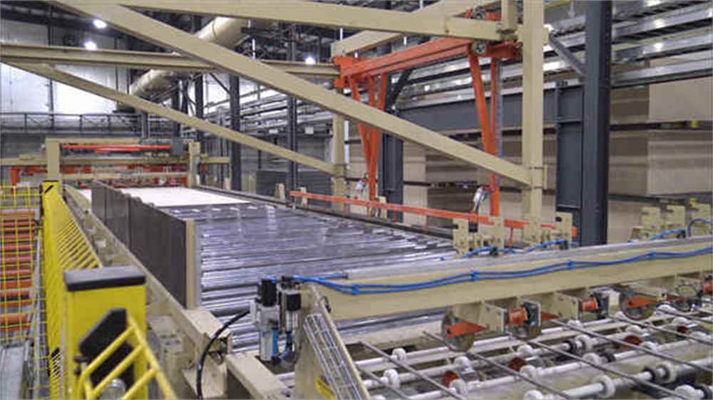 Intelligente automatische Sortier- und Fördersystem für das Man Made Board Intelligente automatische Sortier- und Fördersystem für das Man Made Board