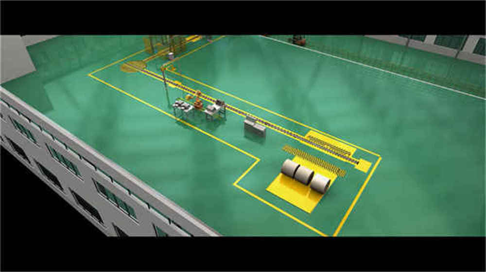 Papierrollenentyp Förder- und Verpackungssystem