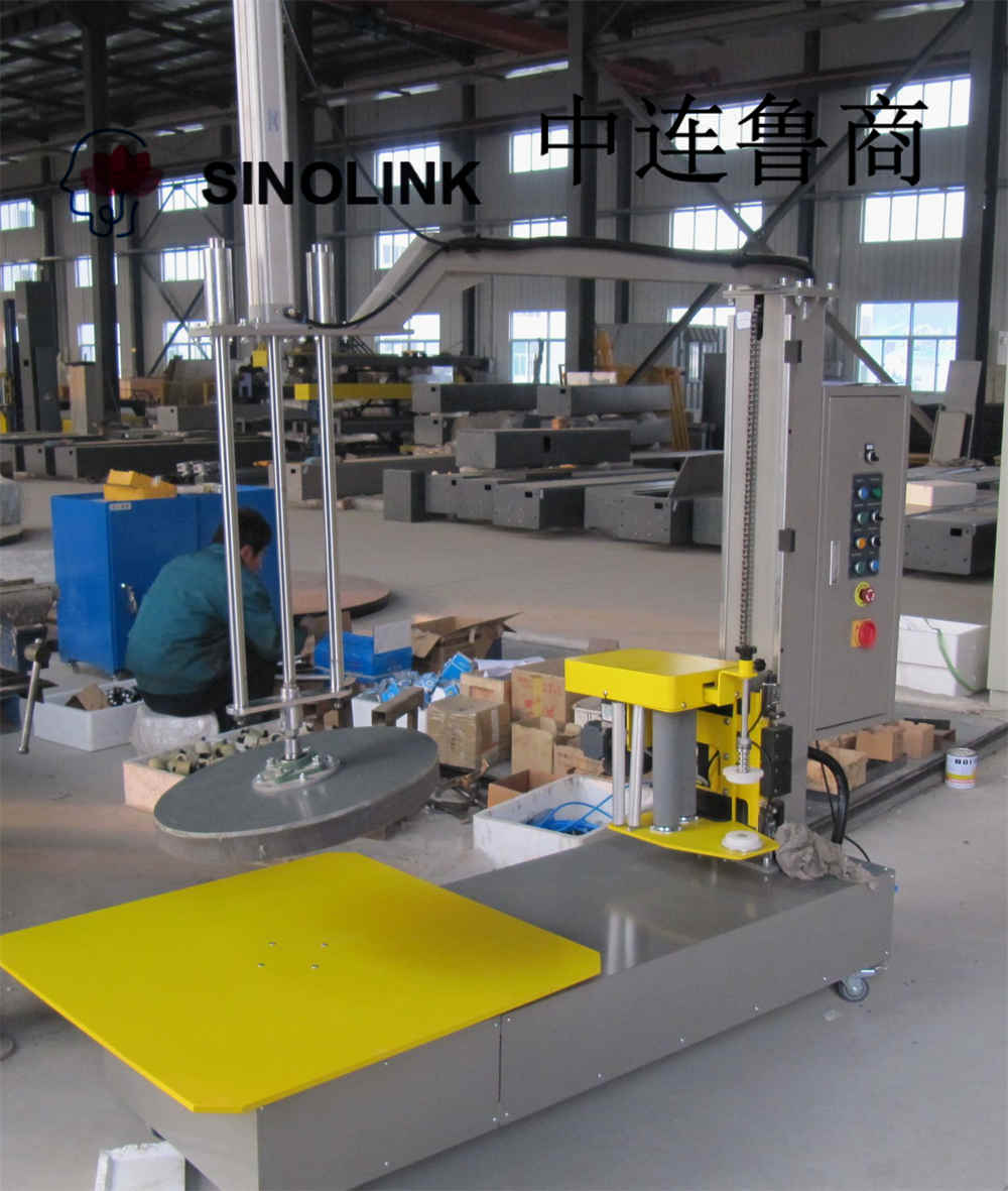 Fachlose halb automatische Stretch -Wickelmaschinen Fachlose halb automatische Stretch -Wickelmaschinen