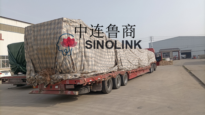 Delivery three trailers' goods for clients 